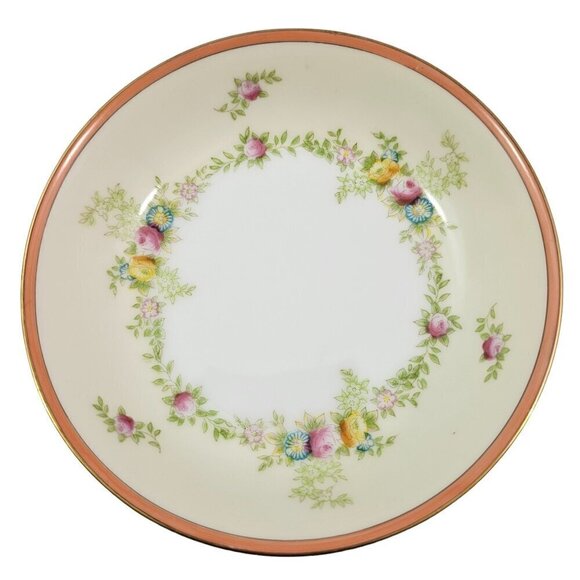 Meito Japan Fine China Hand Painted Floral Accent Fruit Dessert Bowls – Set of 4 - Picture 4 of 16